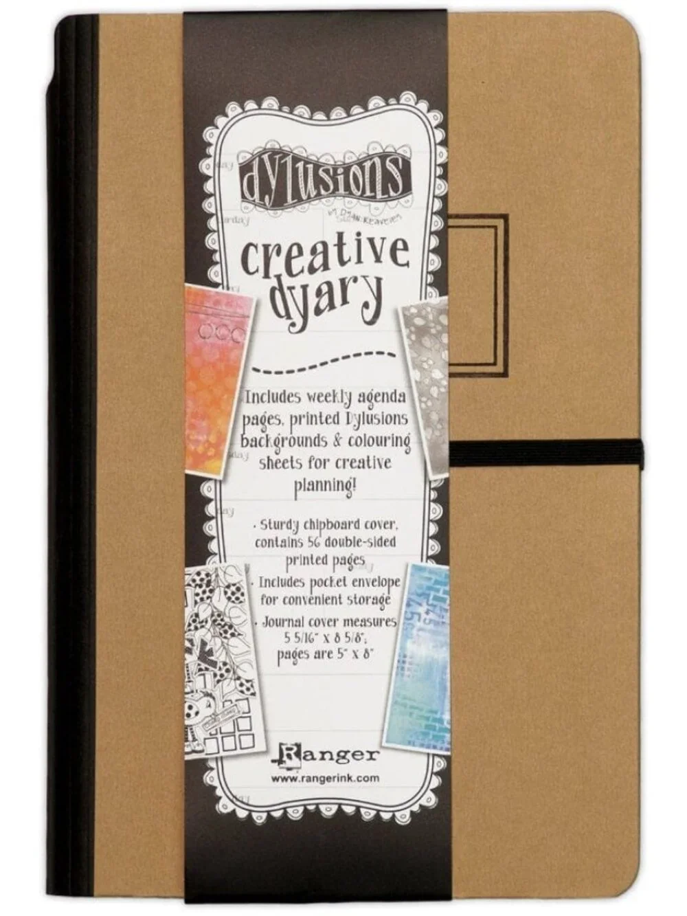 Dylusions Creative Dyary NEW Junk Journal Art Sketchbook Planner Mixed Media